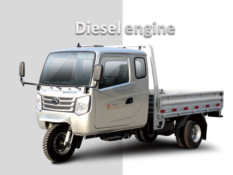 diesel tricycle-H1 cabin 柴油三轮车_海外
